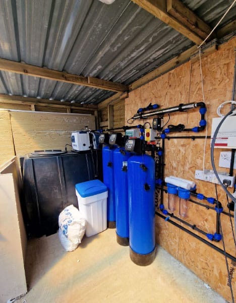 Whole-home filtration & softener install
